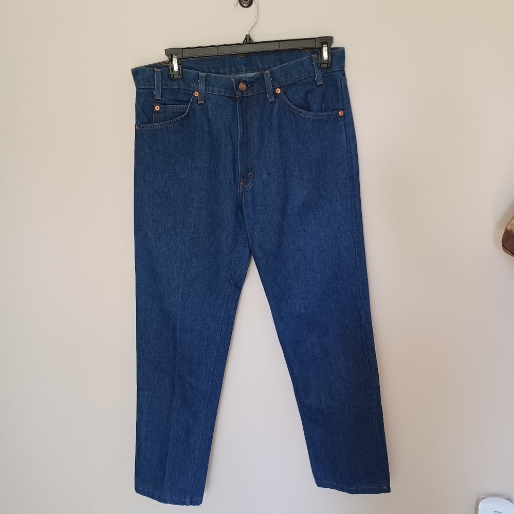 Rare Levi's San Francisco 207 Orange Tab Jeans